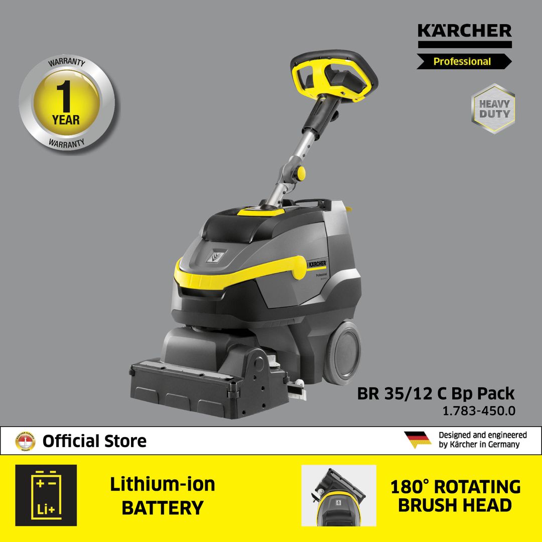 Karcher BR 35/12 C Bp Pack 500 Watt Scrubber Drier