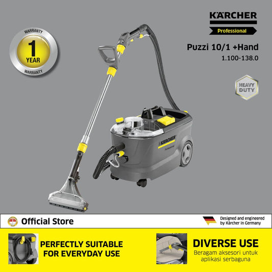 Karcher Puzzi 10/1 + Hand *EU 1250w Carpet Cleaner