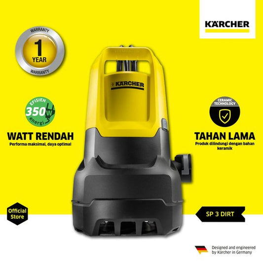 Karcher SP 3 Dirt EU 350Watt Pompa Air Celup