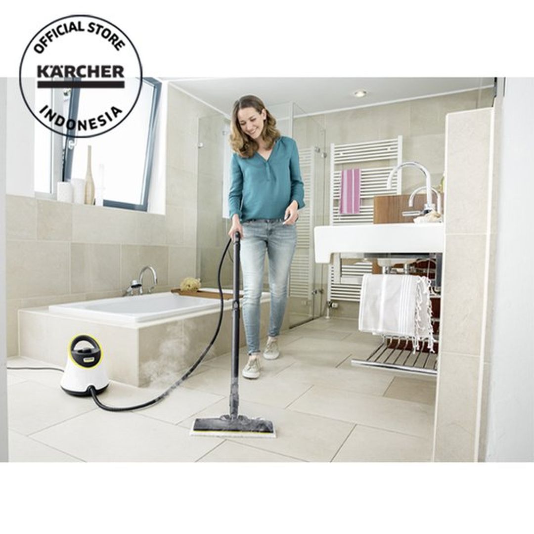 Karcher SC 2 Deluxe EasyFix Premium 1500 Watt Steam Cleaner White