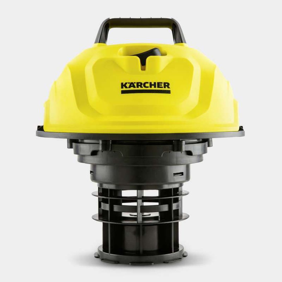 Karcher WD 1 Classic *KAP 1200 Watt Vacuum Cleaner Wet & Dry kuning