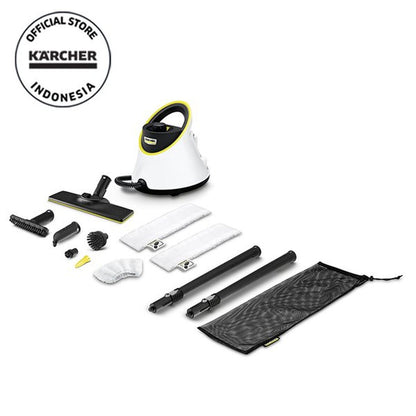 Karcher SC 2 Deluxe EasyFix Premium 1500 Watt Steam Cleaner White