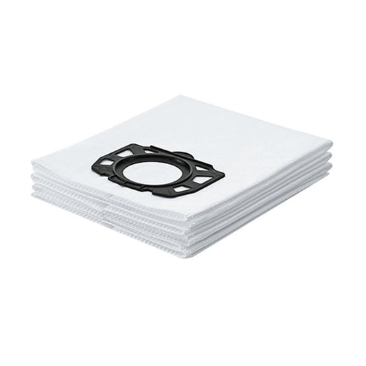 Karcher Fleece Filter Bag Set Package for WD 4 or WD 6 Black White